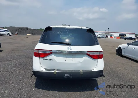 2013 Honda Odyssey Ex-L из США, поврежденный, VIN 5FNRL5H63DB051956